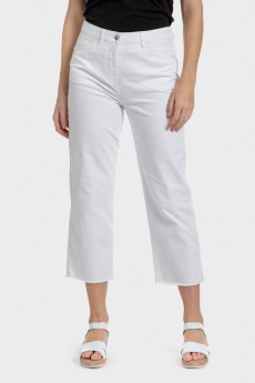 Pantalón blanco algodón