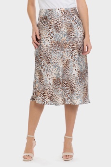 Animal print skirt